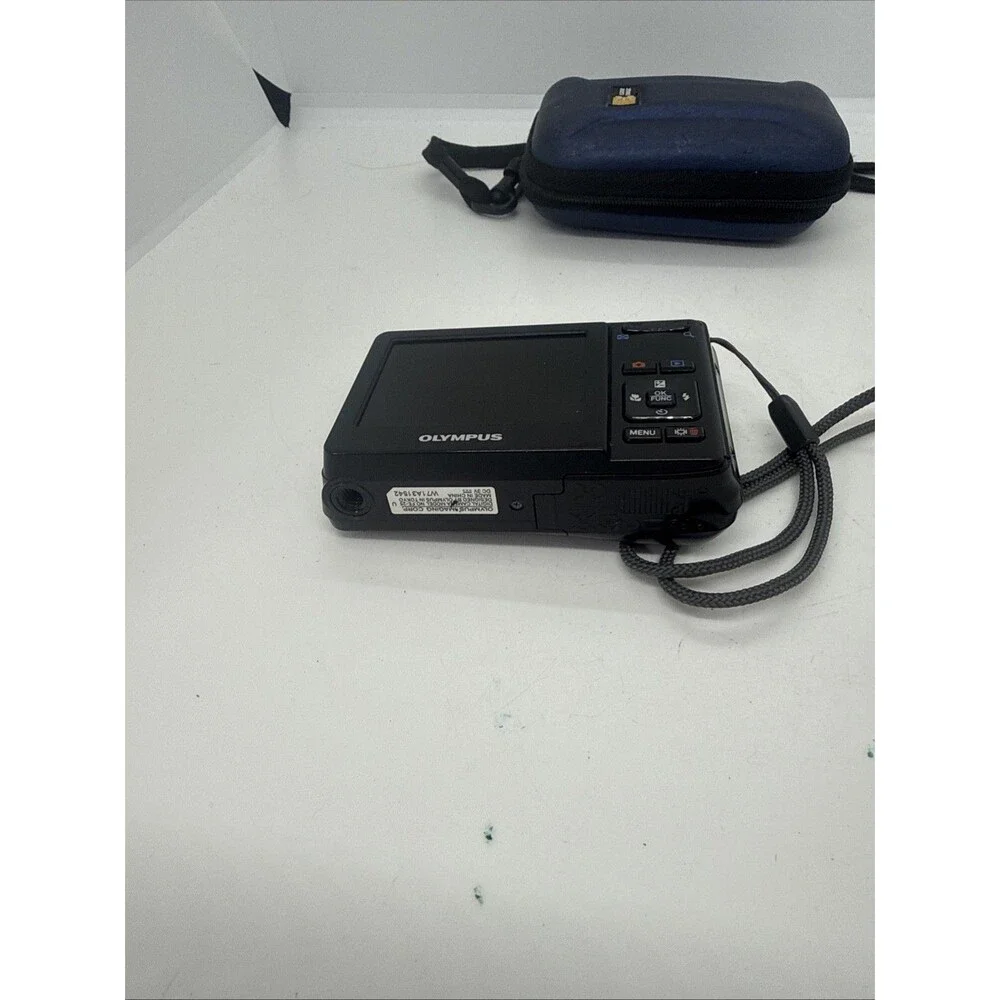 Olympus FE-25 10MP Digital Camera Black with Olympus 4GB Memory Card &Case Works - Picture 6 of 9